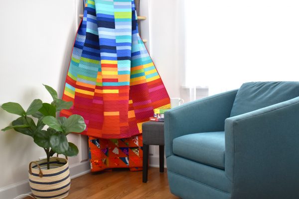 How to make a simple temperature quilt by Erika Mulvenna