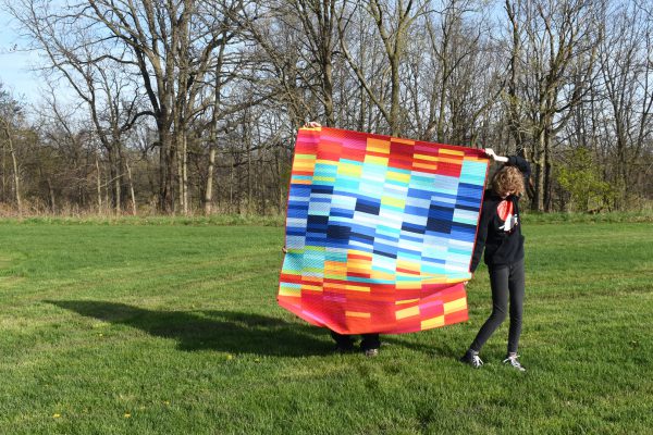 How to make a simple temperature quilt by Erika Mulvenna