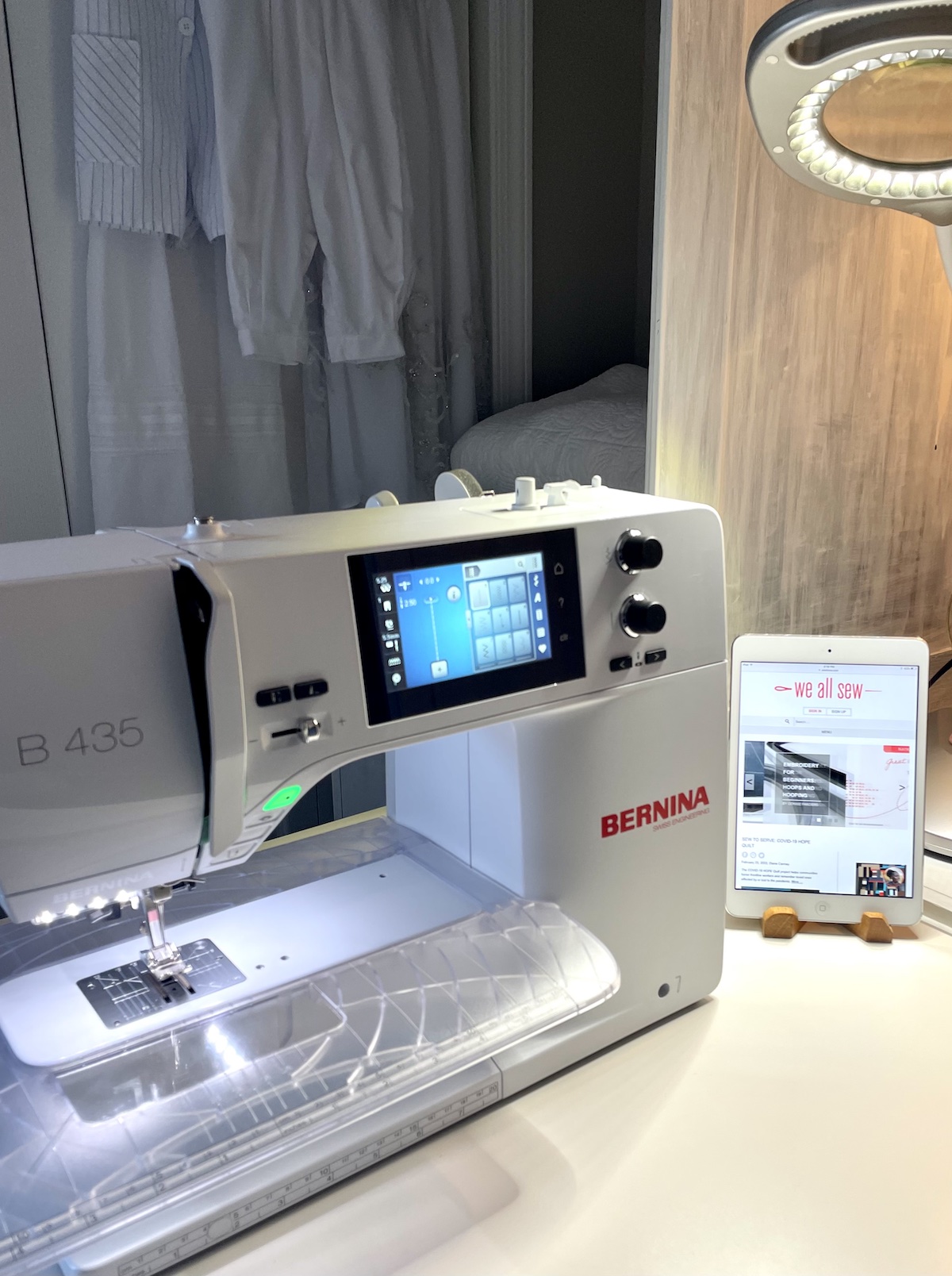 Sewing Space Tutorial: BERNINA 435