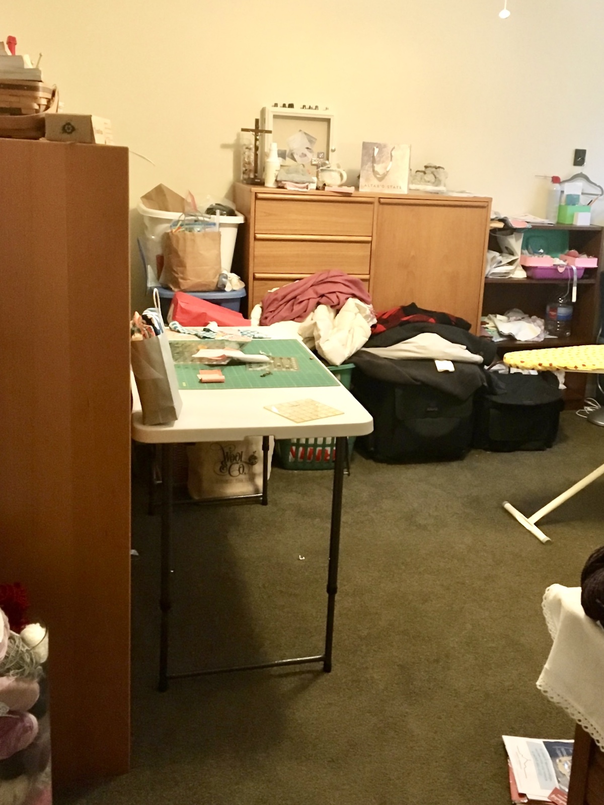 Sewing Space Tutorial: Before Furniture