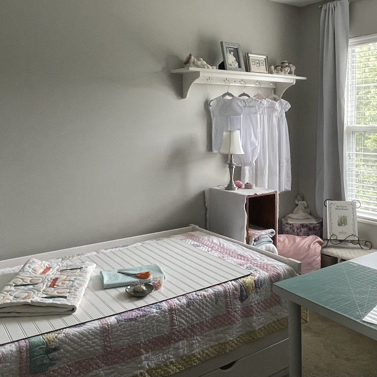 Sewing Space in Tight Quarters Tutorial: New Paint Color