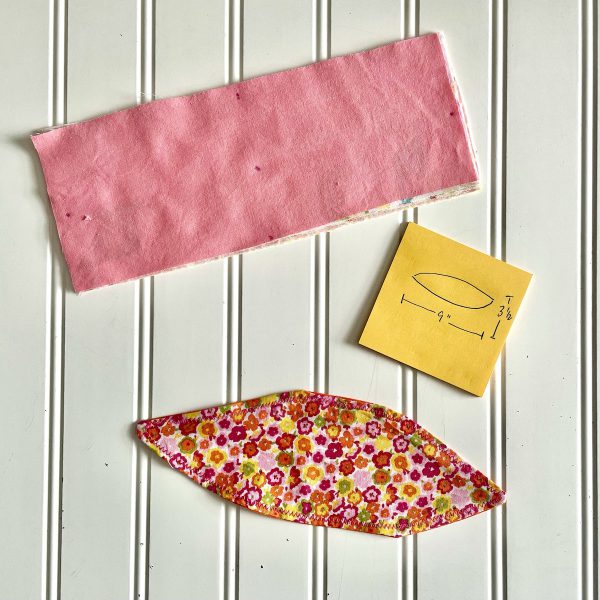 Sew Sweet and Simple Fabric Hair Bows Tutorial: Mark Fabric