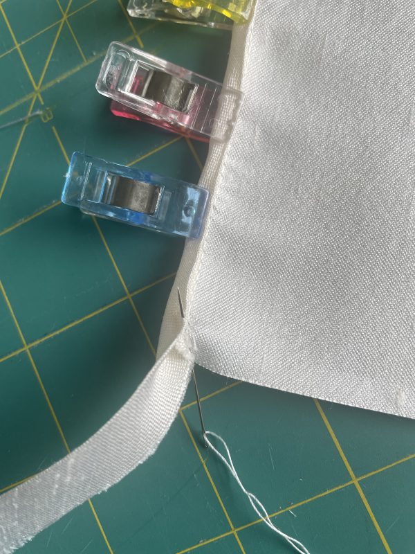 Baby Binding Tutorial : Hand Stitch Step 1