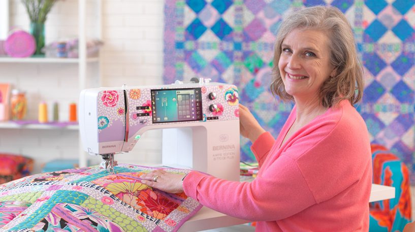 Kaffe Fassett Hat Box Quilt Series - Templates and Fabric Prep_Feature