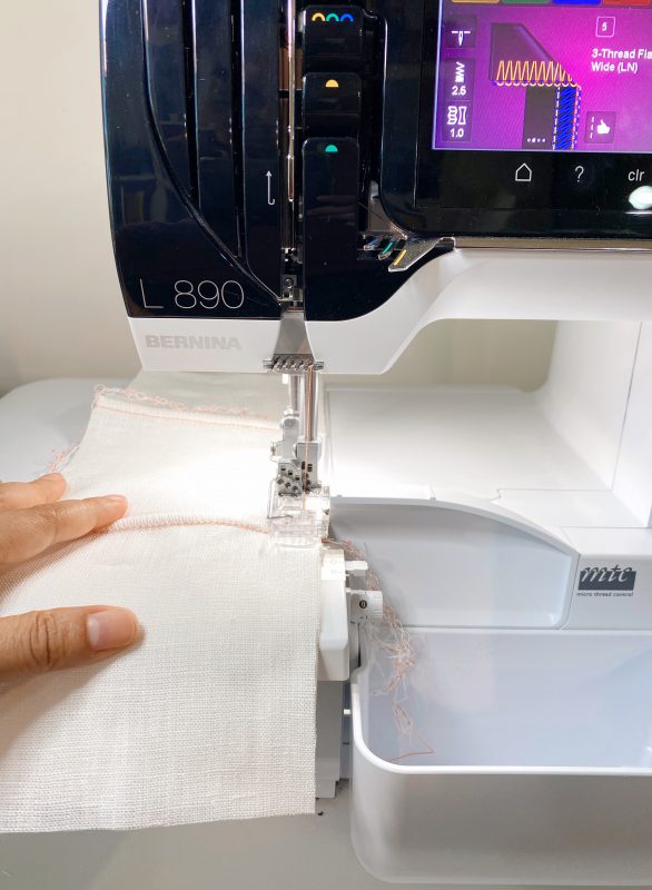 sew-a-patchwork-table-runner-on-an-overlocker