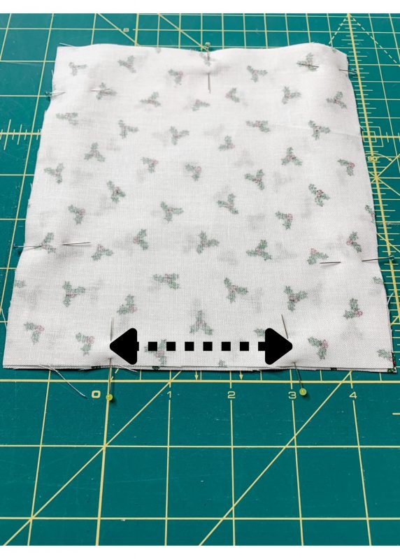 Stitch pocket leave opening