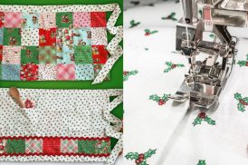 Sew a Reversible Patchwork Christmas Apron_featured