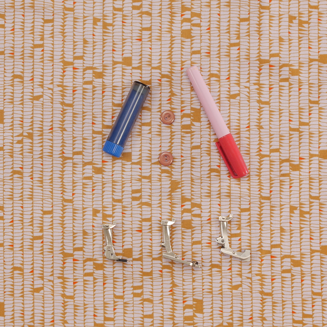 02 Feet for Sewing Doll Clothes pt2 supplies