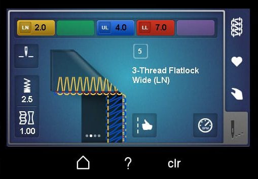 3-thread flat lock