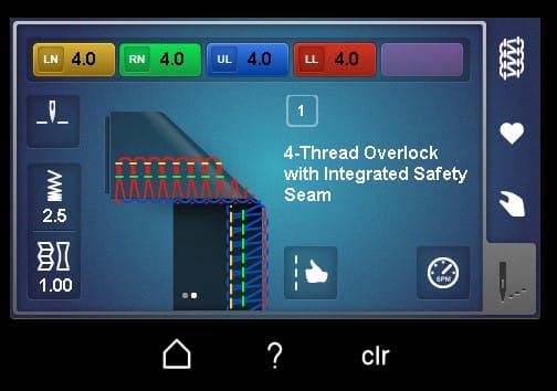 4-thread overlock