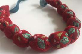 Embroidery velvet