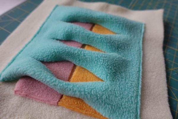 bernina we all sew sew your own snuffle mat part 2 pinch your strips