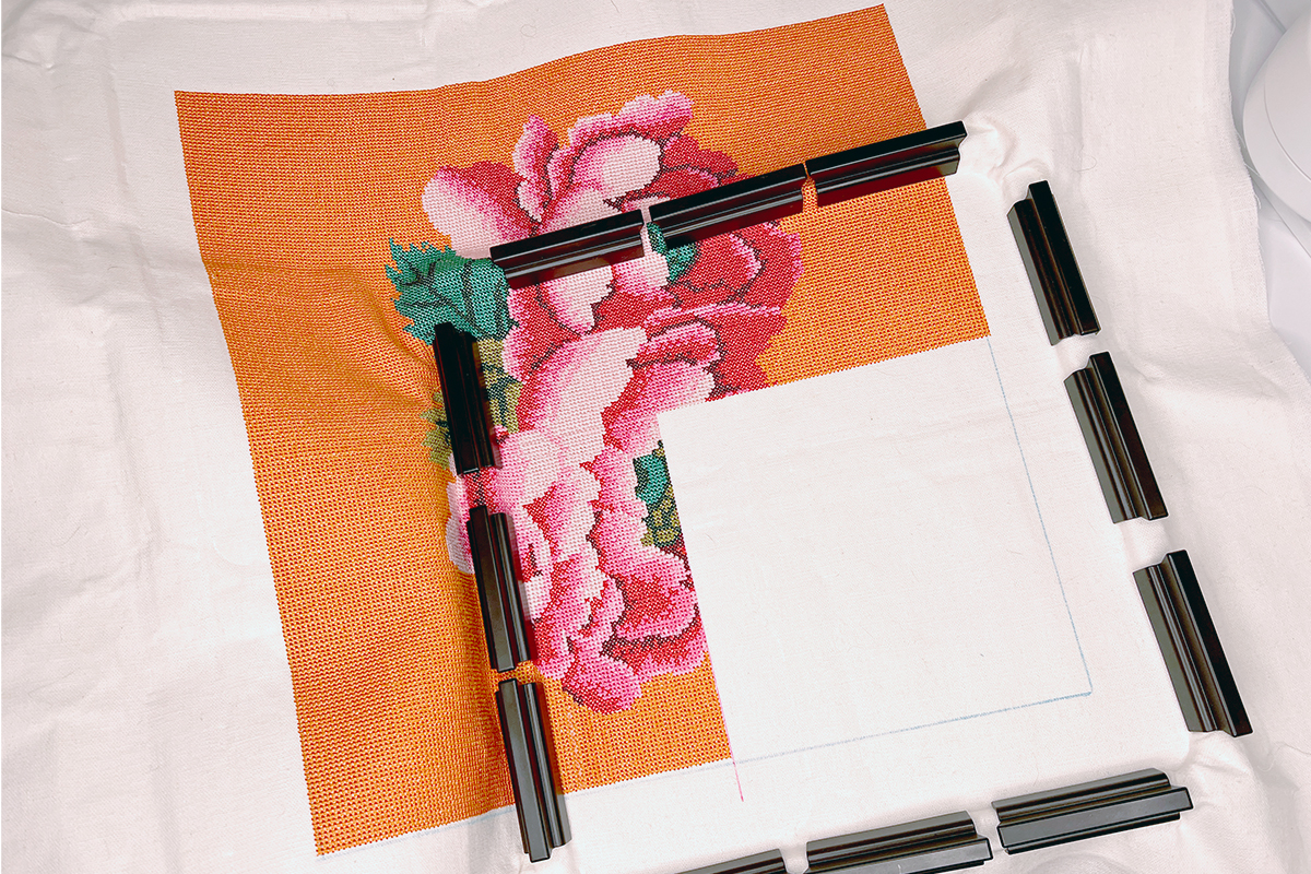 Kaffe_Cross_Stitch_Clamp_Hoop_35_Section_Four_Hooped_BERNINA_WeAllSew_Blog_1200x800px