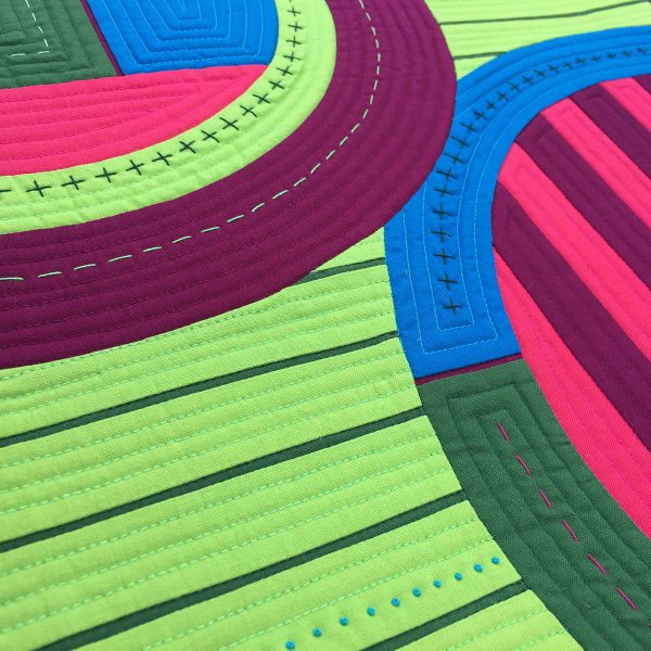 Inserting Slivers Tutorial- Converging Curves Quilt