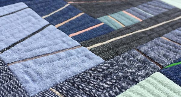 Inserting Slivers Tutorial- Feature Image of Synthesized Slivers Quilt
