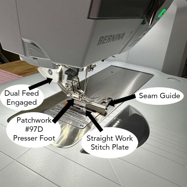Inserting Slivers Tutorial- Presser Foot Set Up