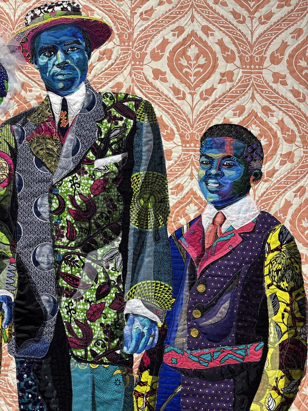 National Quilt Museum Bisa Butler Detail 1