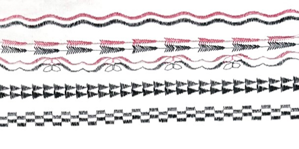 Twin_Needle_Decorative_Stitching_21_red_and_black_stitches_BERNINA_WeAllSew_Blog_600x300px