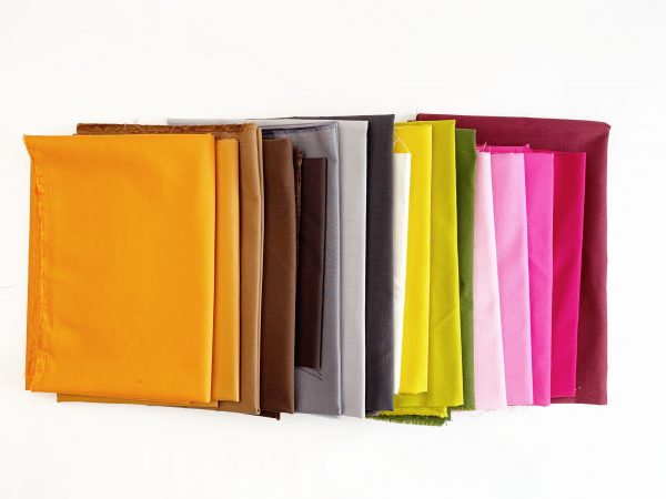fabrics for the Safari quilt 