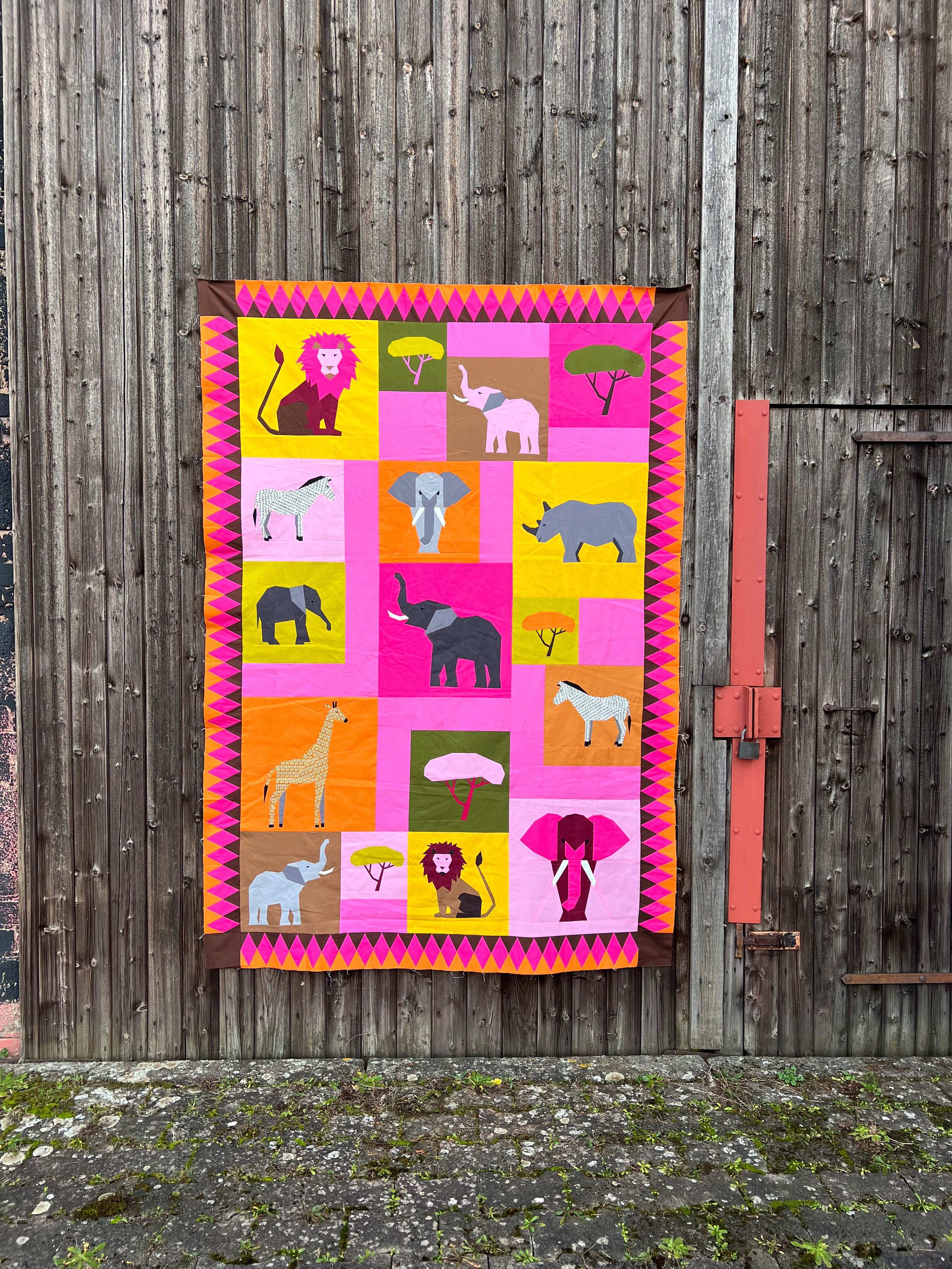 Safari quilt pattern