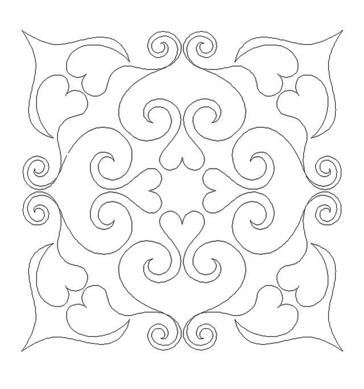 Graphic of the Heart Block 1 by Amanda Murphy