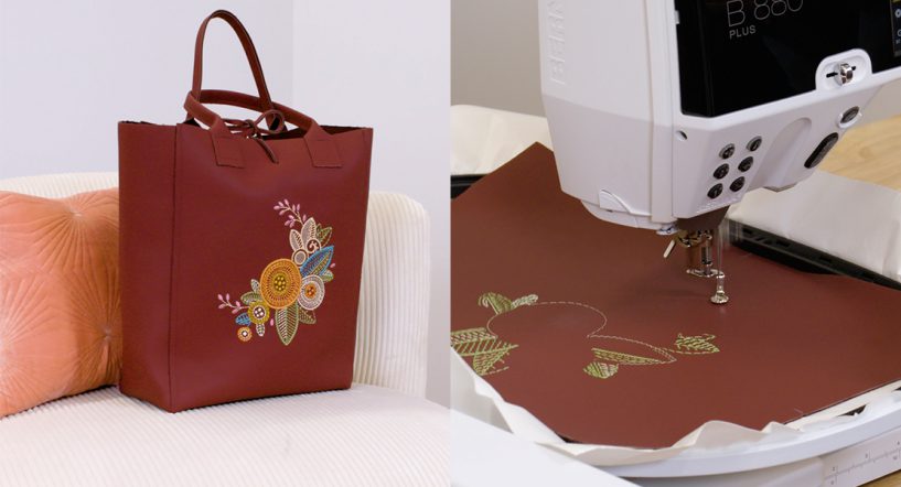 embroidery on leather_featured