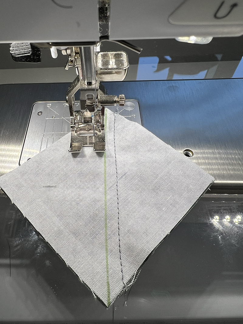 piecing trellis quilt