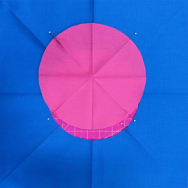 Piecing Full Circles-Comparing Center and Surround
