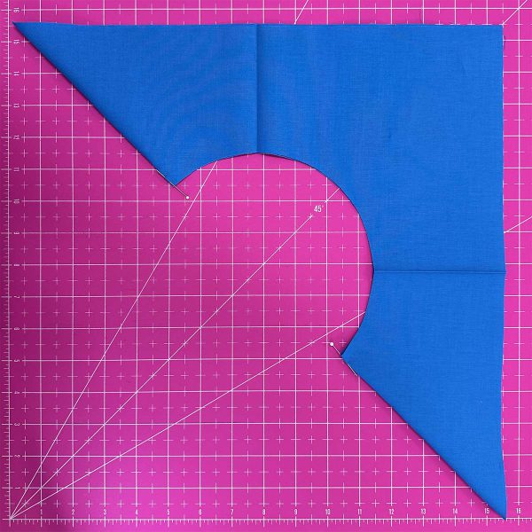 Piecing Full Circles-Dividing the Surround 1
