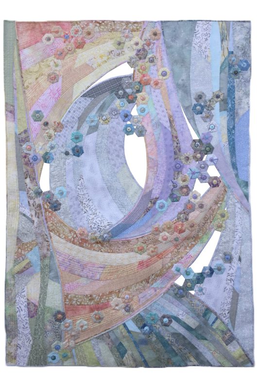 Potholder Quilts- Petals in the Wind