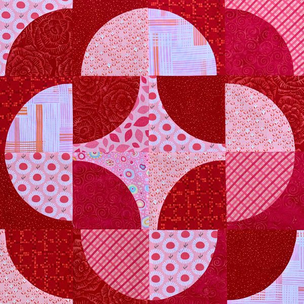 Piecing Full Circles-Cleopatras Puzzle Block