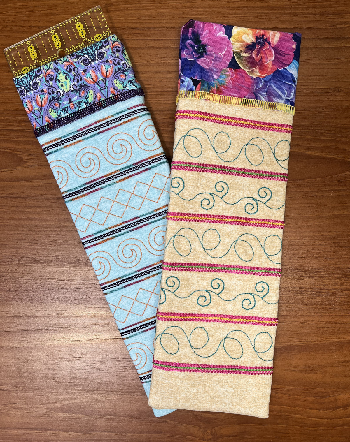 finished ruler sleeve