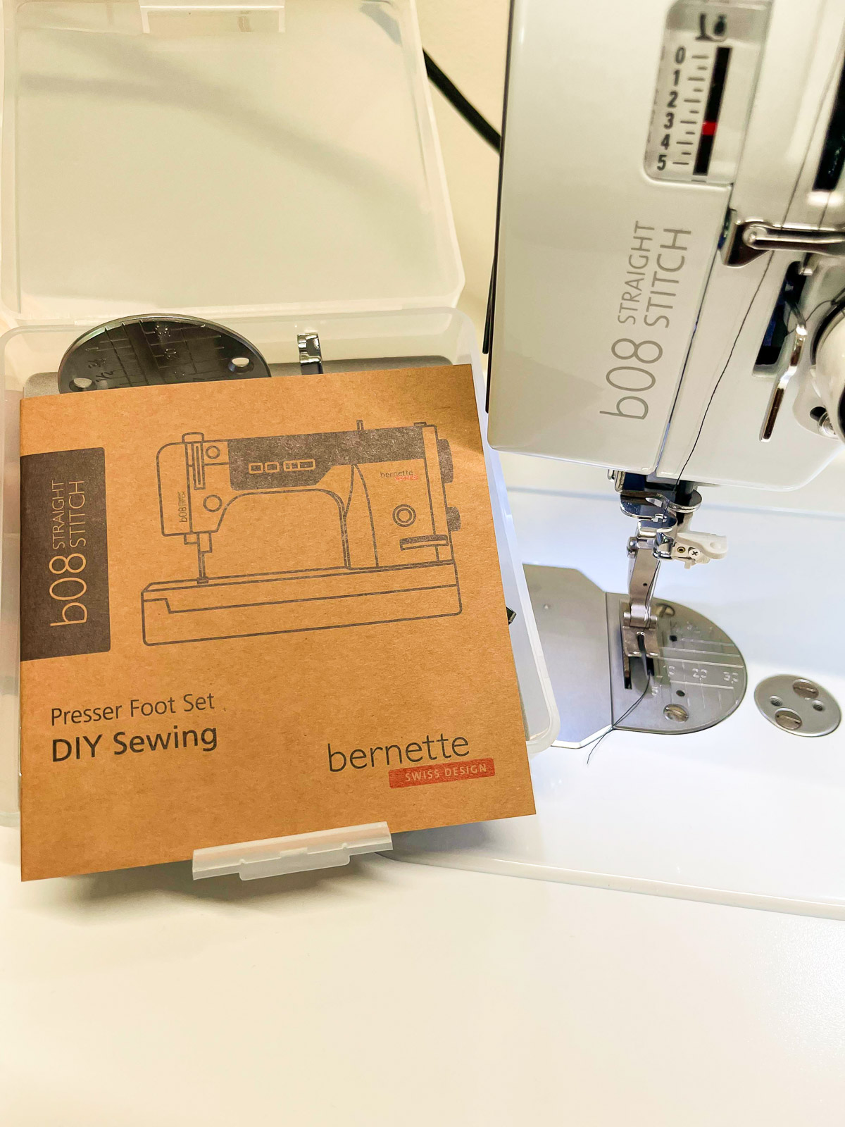 Bernette 08 DIY Sewing Presser Foot Kit for the Garment Sewist