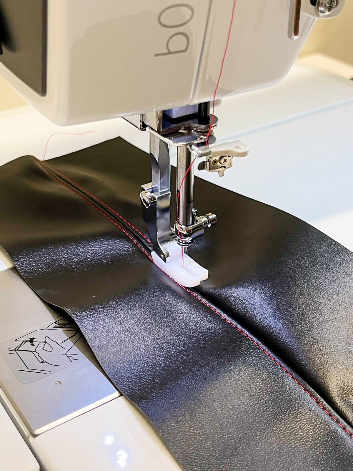 Top Stitching with Non-Stick Foot