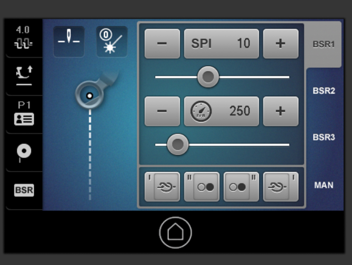 Frame model Q Series display screen