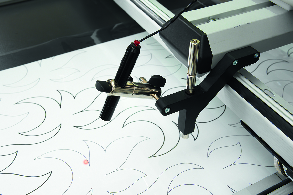 Pantograph Kit installed on Q Series Sewhead