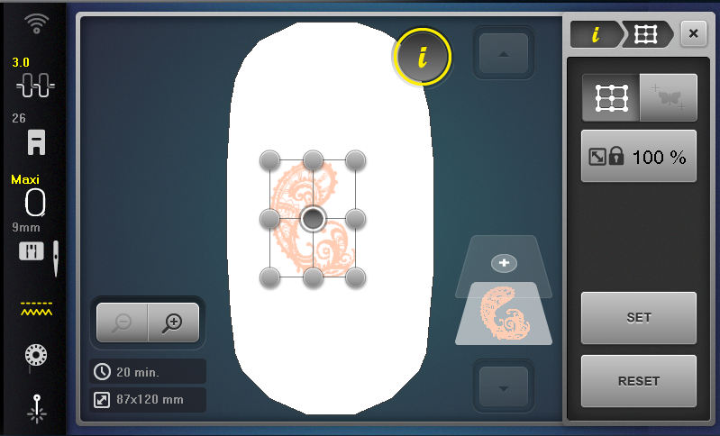 Pinpoint Placement Set Center