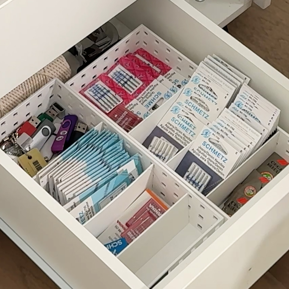 Who panic-bought needles at the start of the pandemic? ME!!!!!! I'll power through the jeans needles for quilting, but I might have to invite BERNINA Serger Magician, Pam Mahshie, for a playdate to use all of those serger needles!