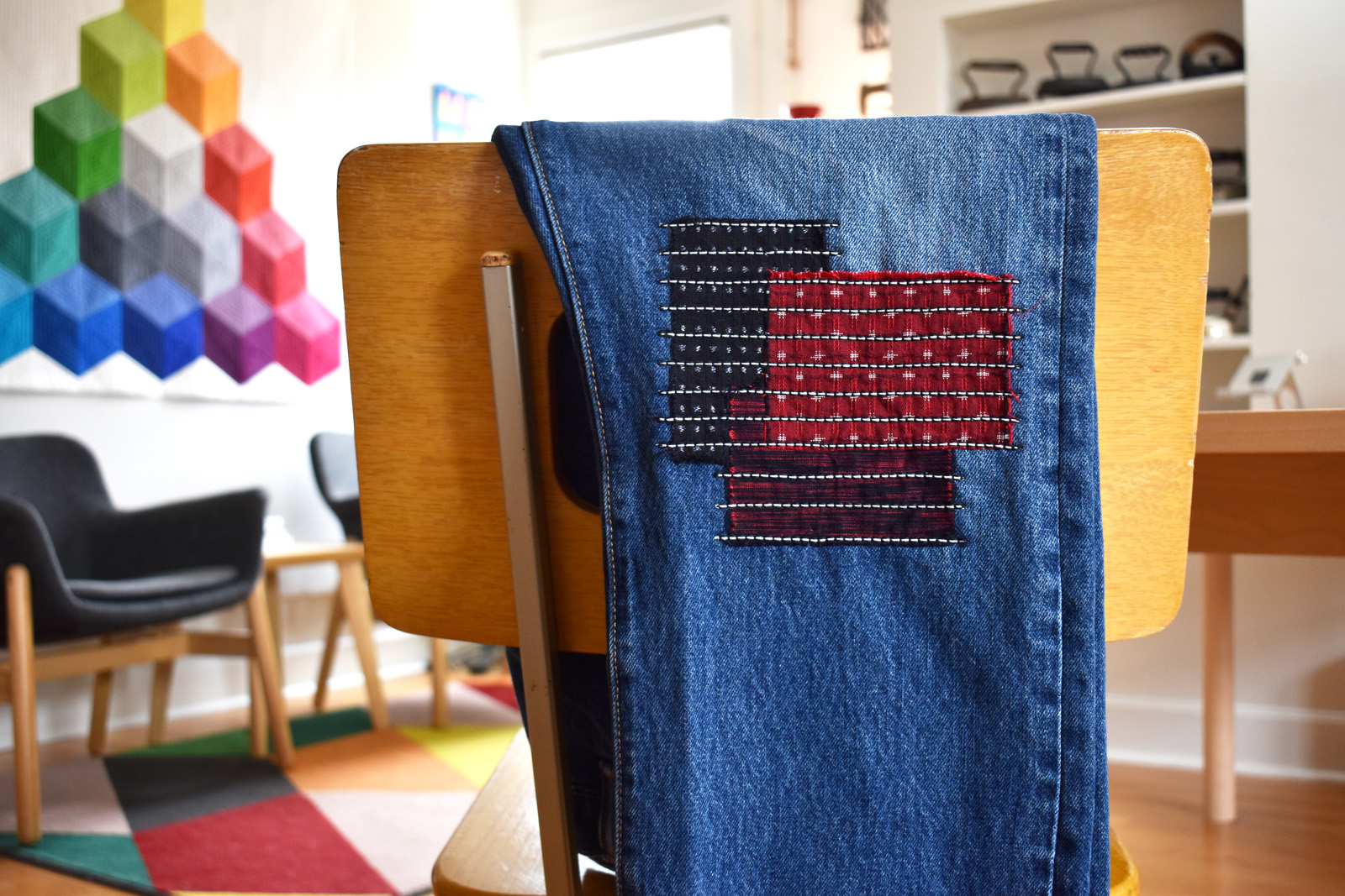 Sashiko Look Stitch at WeAllSew