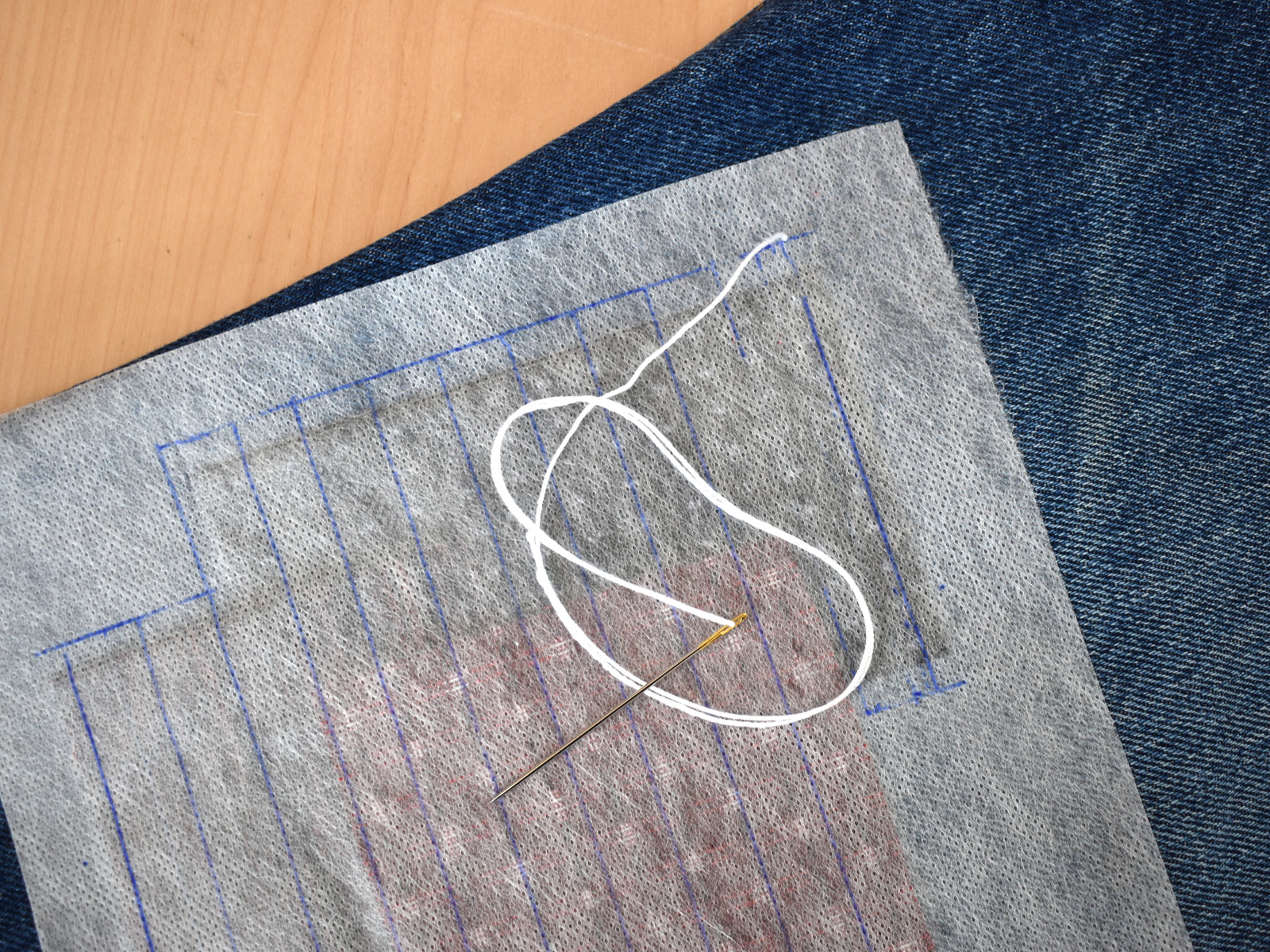 Sashiko Look Stitch at WeAllSew