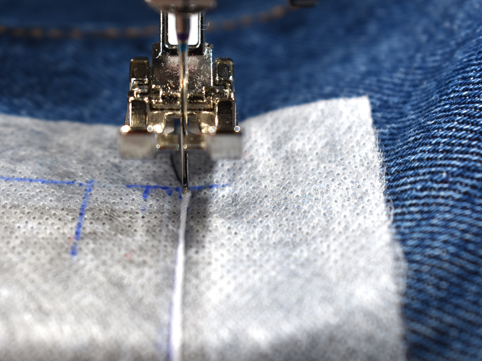 Sashiko Look Stitch at WeAllSew