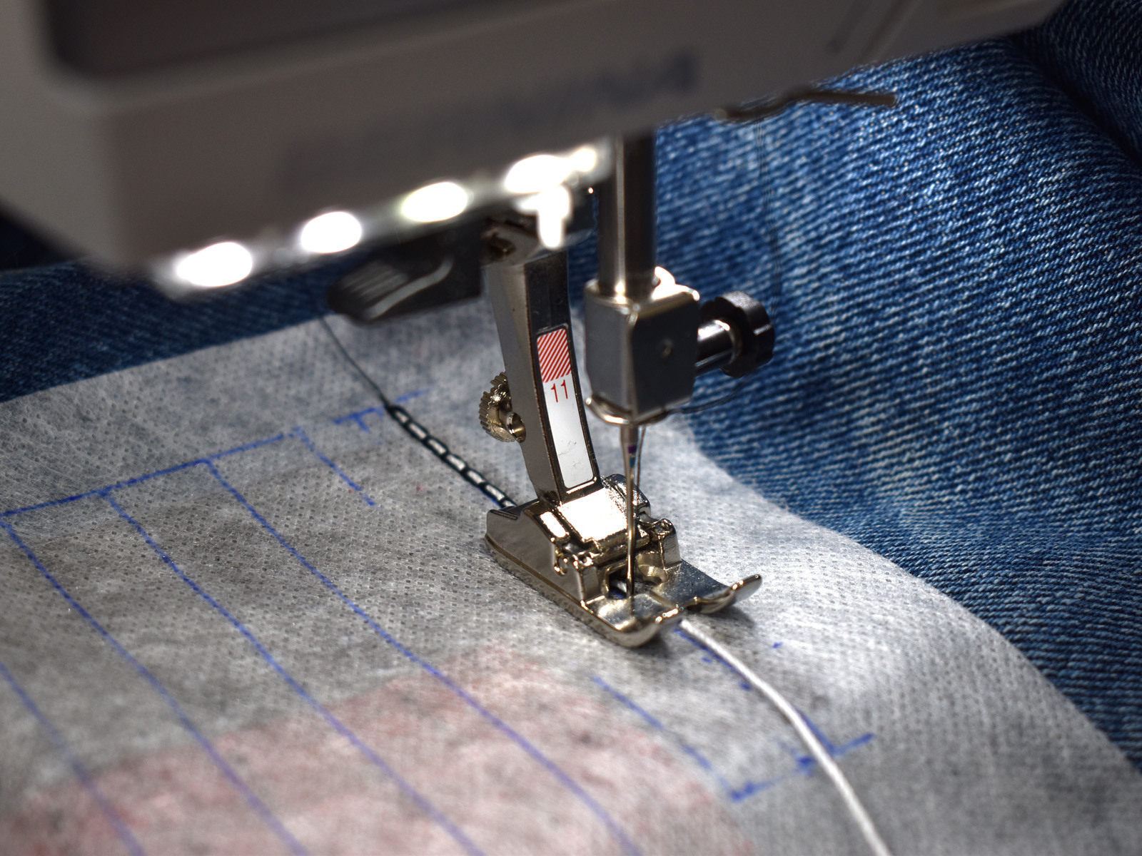 Sashiko Look Stitch at WeAllSew