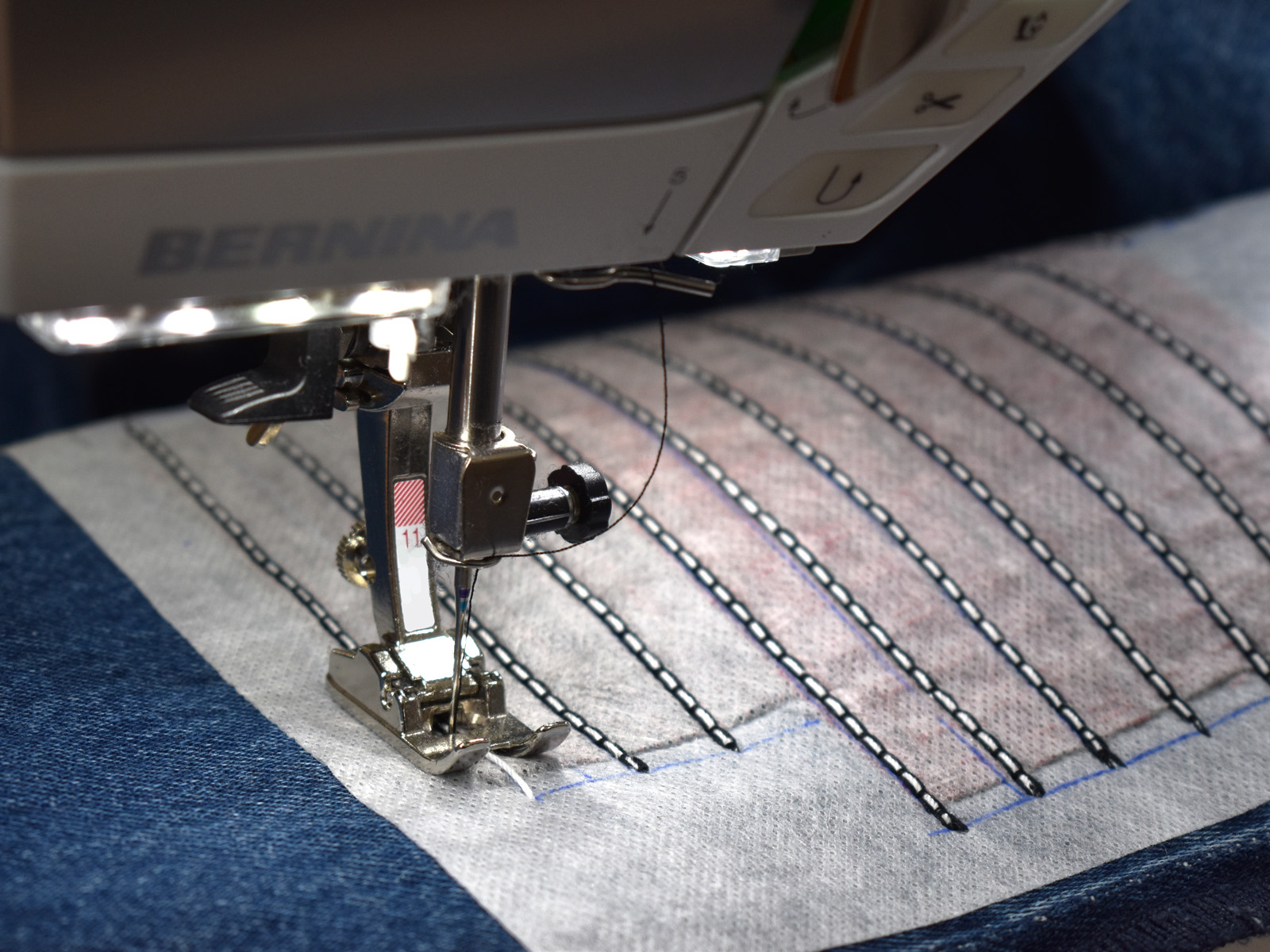 Sashiko Look Stitch at WeAllSew